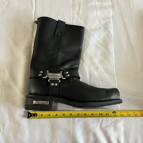 Mens Used Like New Milwaukee Biker Boots Size 11.5 - Picture 12 of 17
